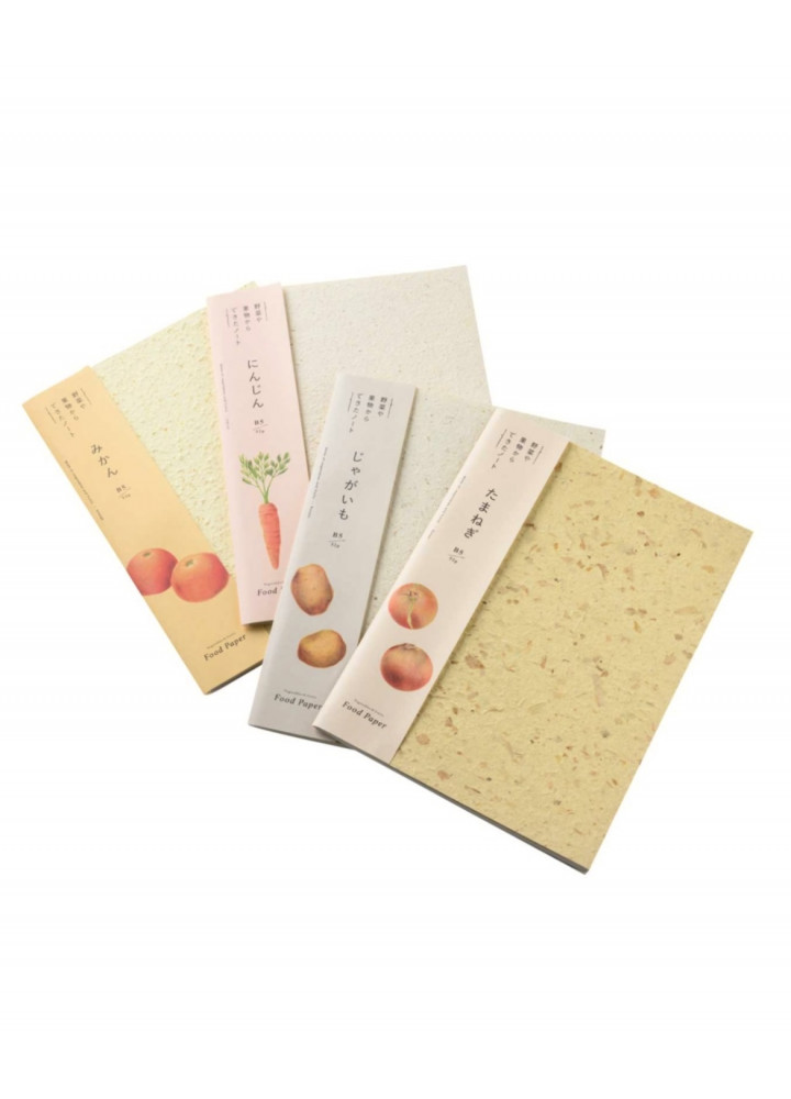 FoodPaper 筆記本 ( にんじん 紅蘿蔔 )